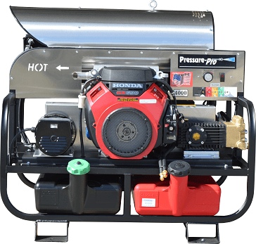 Pressure Washer Skid 115V , 2900W, 20A Generator 8.0gpm 3000psi - Honda GX690 GP Pump - Clean Quip