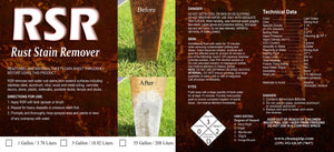 Rust Stain Remover (RSR) 5 Gallon - Clean Quip